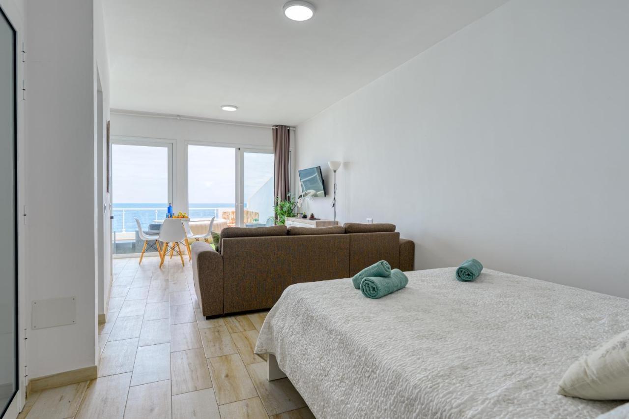 Homeforguest The Cliff House Gran Canaria With Sea Views Sardina Exterior foto