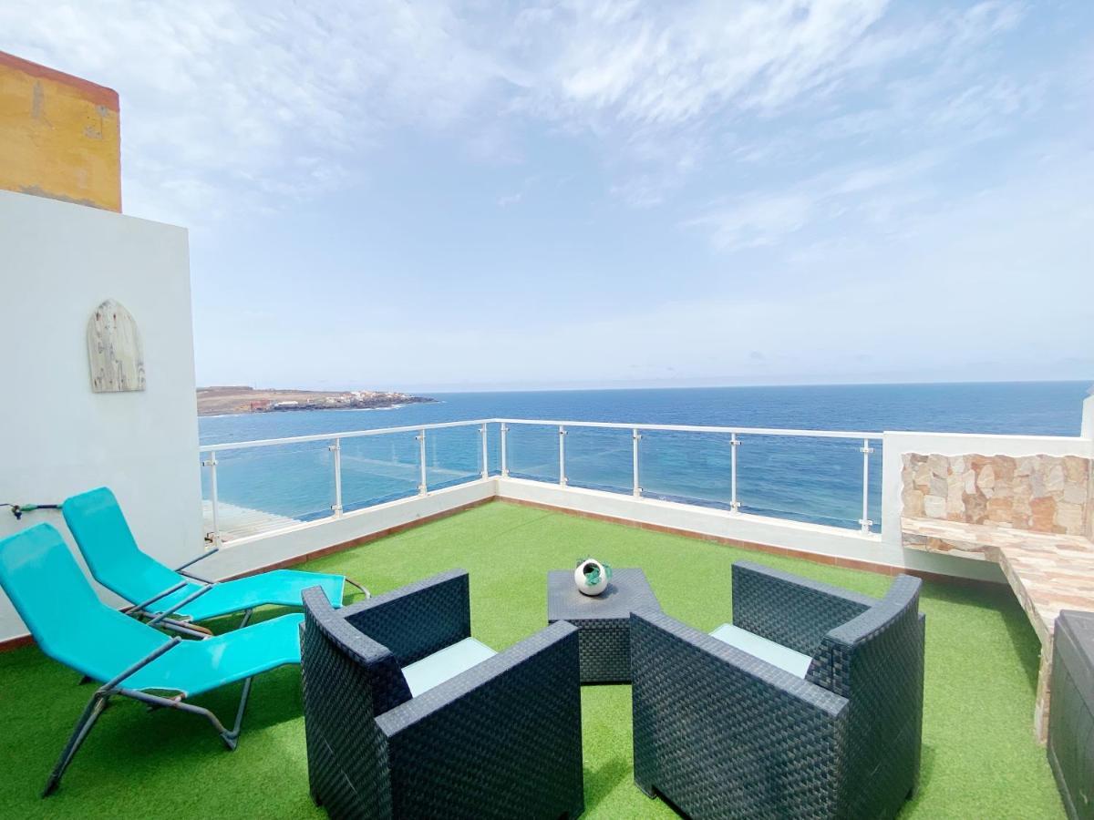 Homeforguest The Cliff House Gran Canaria With Sea Views Sardina Exterior foto